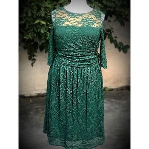 Kiyonna Luna lace dress